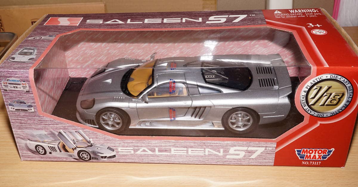 ミニカー1/18 サリーンS7 希少品 モーターマックス社　ダイキャストモデル S7 Die Cast 1:18 Scale – Saleen Performance Parts