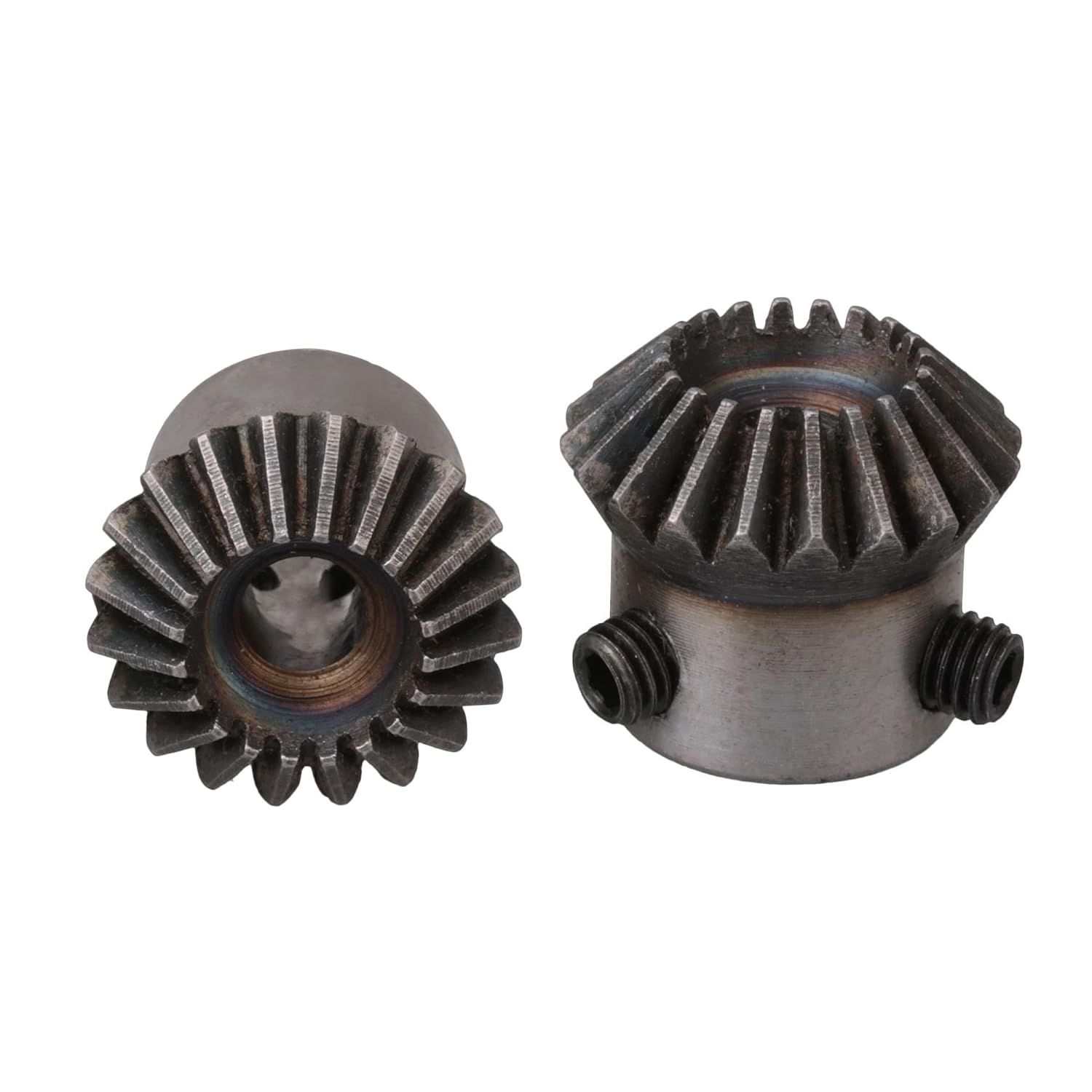 CNBTR 6PCS Tapered Bevel Gear Wheels 6mm (1 Modulus 20T) for Hardware Mechanical