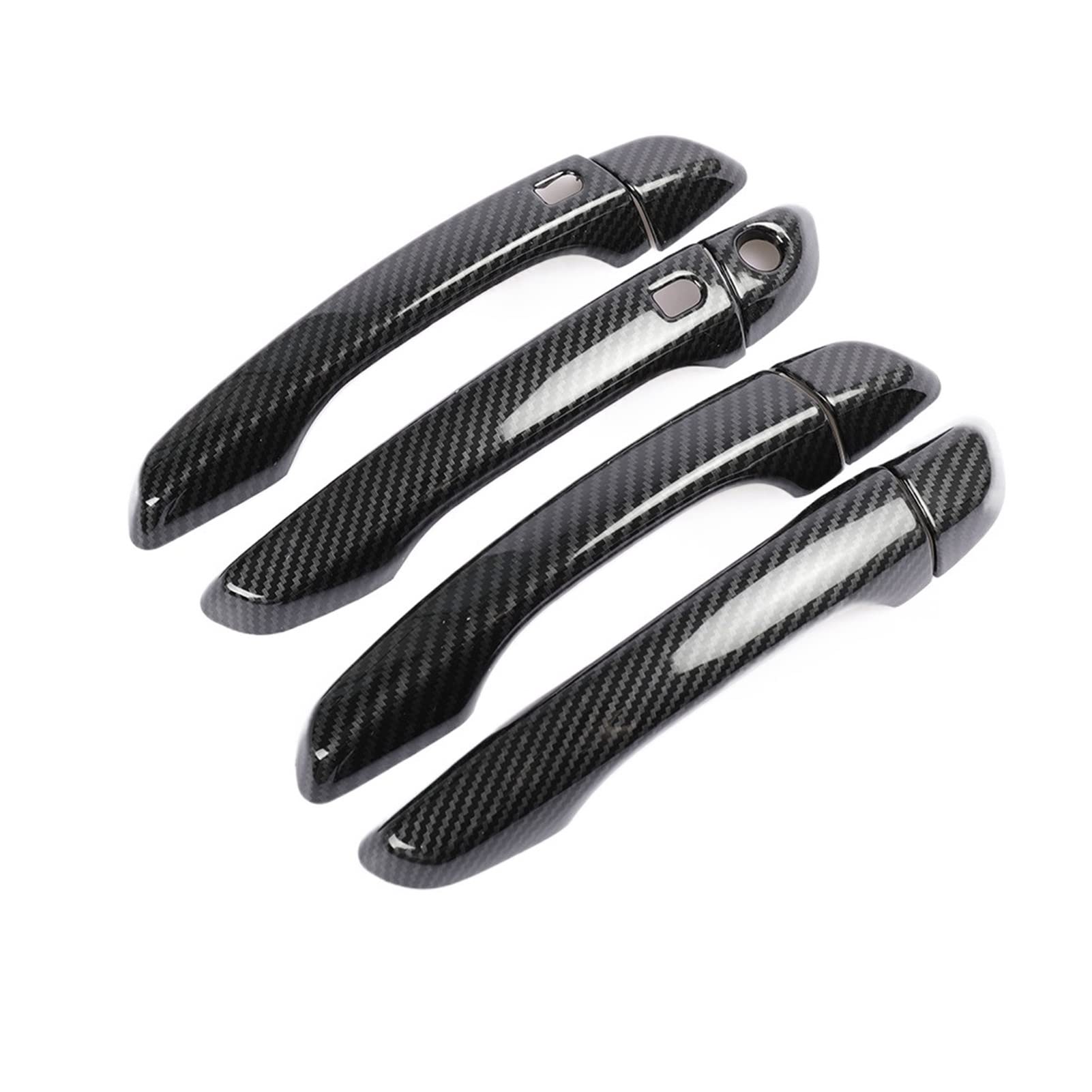 Poignées de porte pour Hyundai Elantra garniture chrome carbone durable