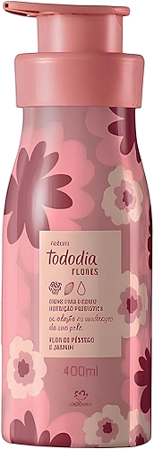 Creme Hidratante Corporal Tododia Flor de Pêssego e Jasmin 400ml