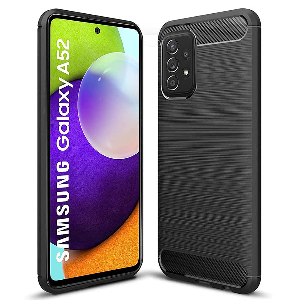 JGD PRODUCTS Carbon Fiber Armor Drop Tested Shock Proof TPU Back Case Cover for Samsung Galaxy A52 (2021) (B097778QBW) Amazon Price History, Amazon Price Tracker