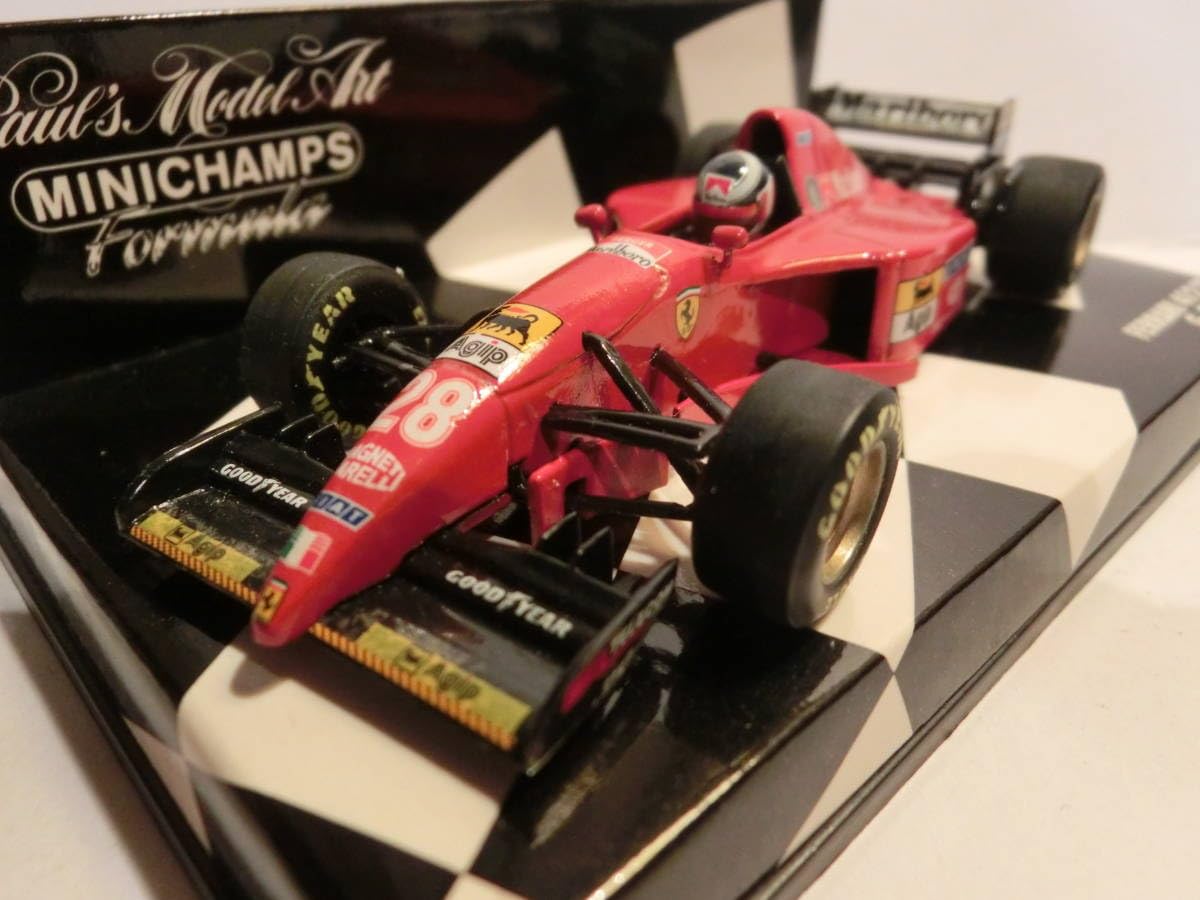 Amazon | PMA製 1/43 フェラーリ 412 T2 ＃28 ゲルハルト・ベルガー
