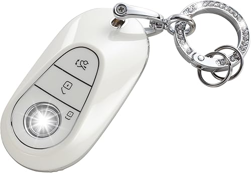 YO&YOYE Funda para llavero de Mercedes Benz, funda de TPU suave para llave apta para Clase SClase GClase E, Para Ben Z C