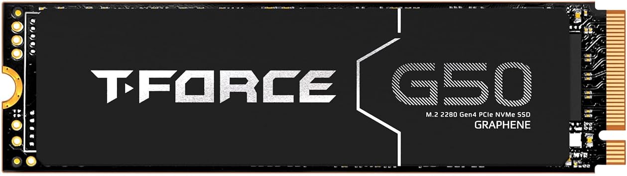 TEAMGROUP T-Force G50 2TB NVMe Gaming SSD, M.2 2280 PCIe Gen4 x4 OEM New