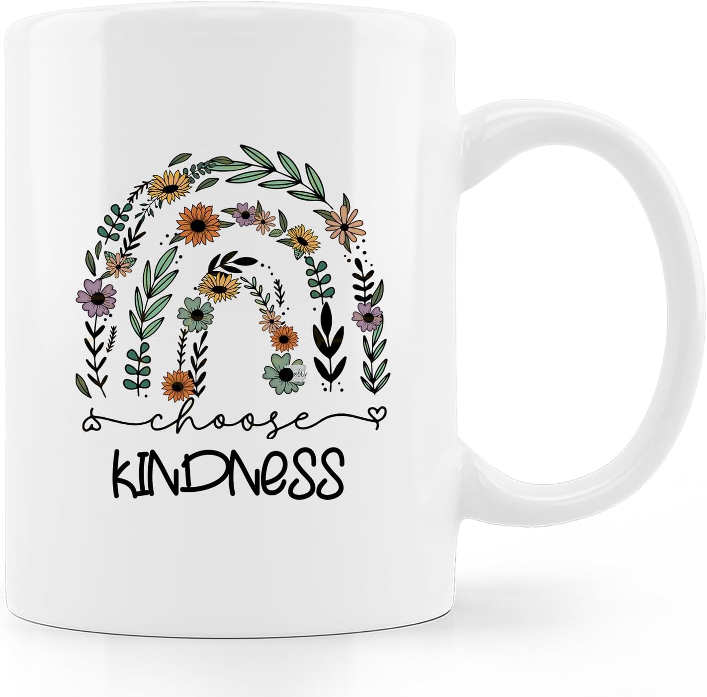 Boho Coffee Mug,Choose Kindness Coffee Mug,Inspirational Coffee Mugs Gifts For Men Women Friends,Coffee Mugs 11oz