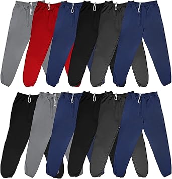 BILLIONHATS 24 Pack Adult Joggers Pants 