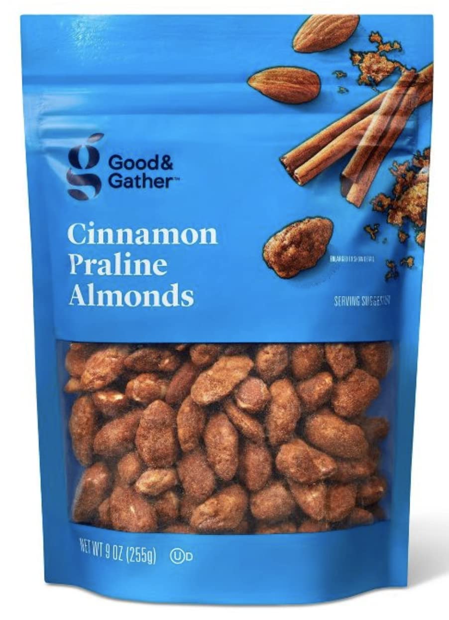 Good & Gather Cinnamon Praline Almonds 9 Ounces. (1 Pack
