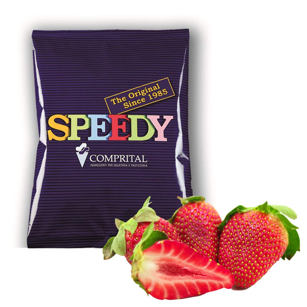 GR 1250 Helado o sorbetto al Gusto Fresa para heladería Producto Completo Artesanal