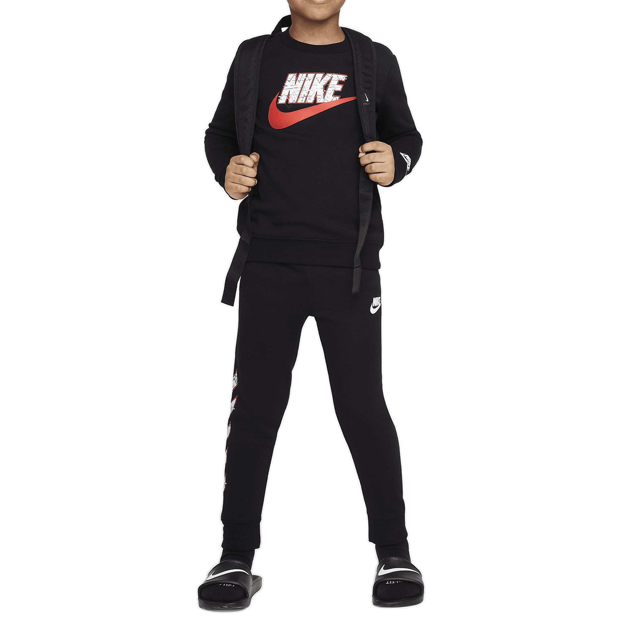 Nike Mono infantil Let's Be Real Negro
