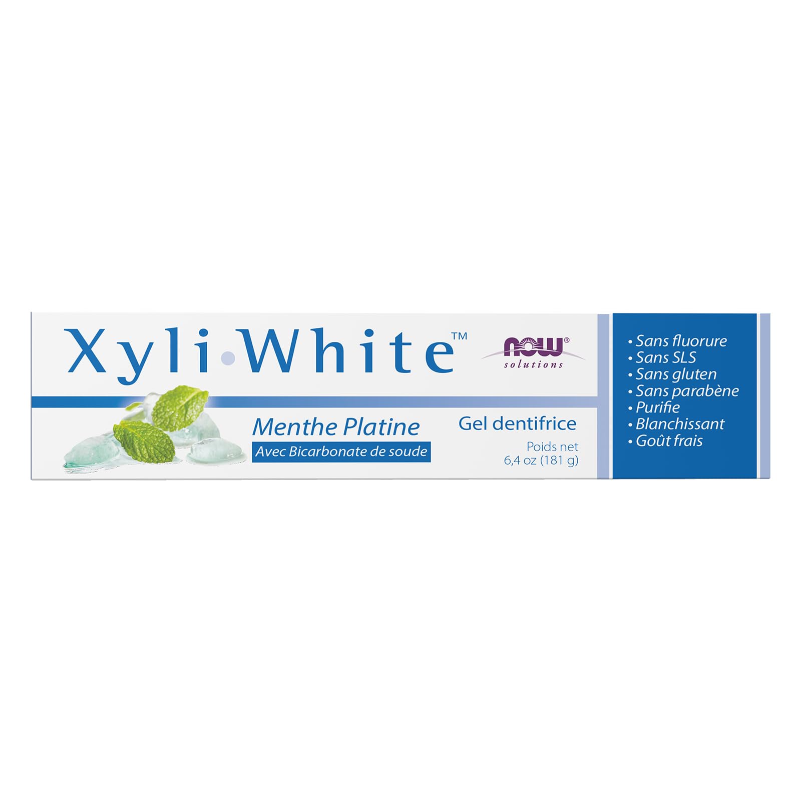 Amazon.com : NOW Solutions, Xyliwhite™ Toothpaste Gel, Platinum