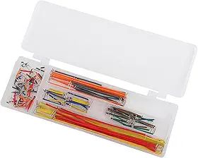Kit de Fio para Eletricista 22 Awg Placa de Ensaio Jumpers Kit de Fio de Ligação de Placa de Ensaio de Esmaltado 140pcs de Cabo de Ligação de de Sem Solda de Jumper Cabo Protoboard Com