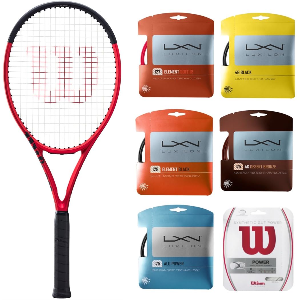 Amazon.com : Wilson Clash 100 Pro v2 Tennis Racquet Strung with 