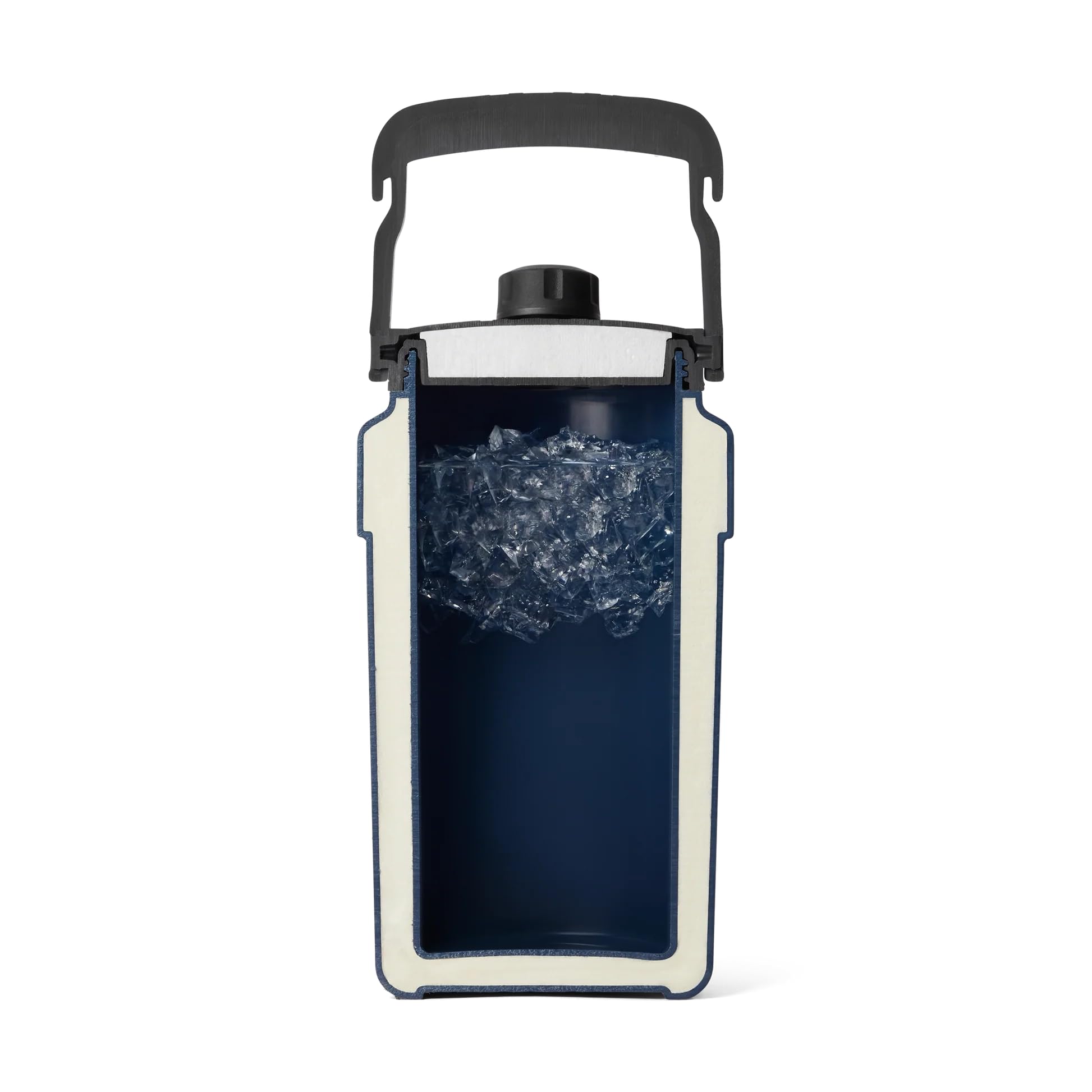 YETI Silo Carafe avec bouchon MagDock Chug, noir, 1,89 l