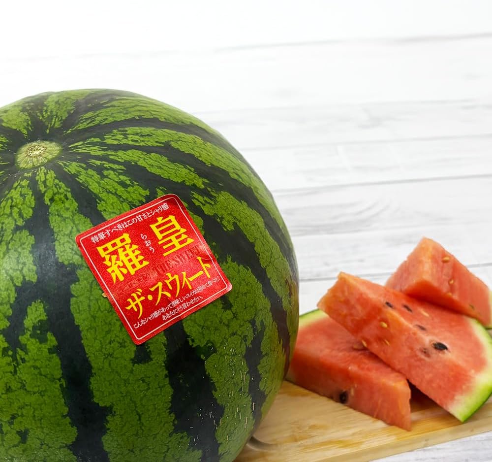 信州産　スイカ　超特大サマーオレンジ　約１５、５キロ　 スイカ 信州産 超特大サマーオレンジ 紅まくら 約１５、１キロ 約１４、５キロ