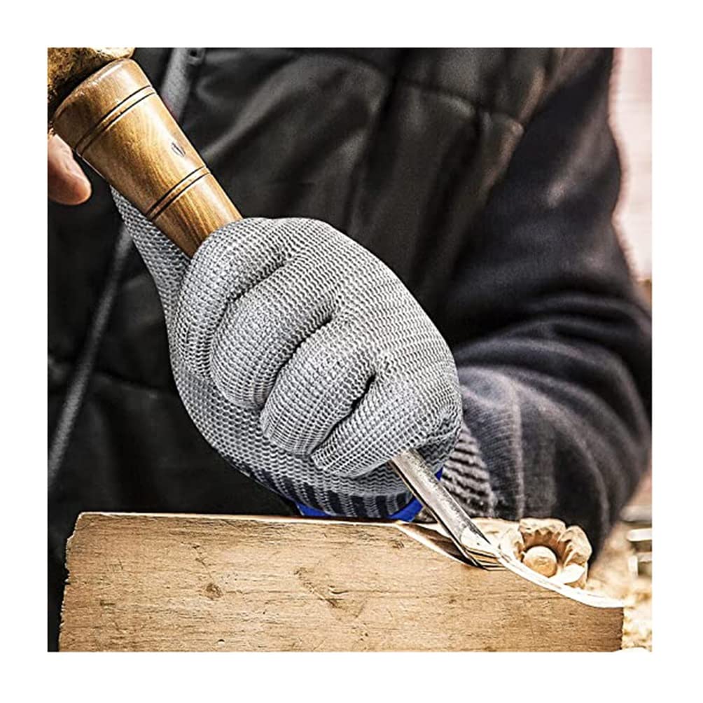Gants de protection de travail en fil d'acier pour cuisiner et jardiner
