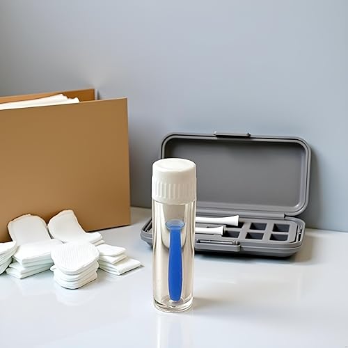 Miniatura 7 de Herramienta de eliminación de inserción de lentes de contacto de silicona suave azul,Soporte de succión de lentes de contacto, removedor de émbolo