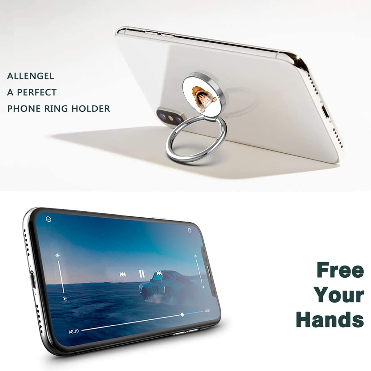 ワンピース ルフィ スマホリング　レア ワンピース ルフィ スマホリング レア