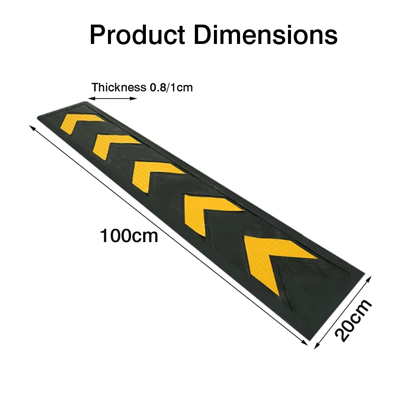 Protectores De Esquinas De Goma For 0,8/1 Cm De Espesor