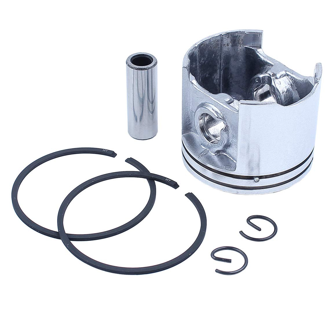 Juntas de Aceite con cojinetes de cigüeñal y Aros de pistón de 42,5 mm. Ajuste para STIHL MS250 MS230 MS 250 230 025 023 Piezas del Motor de la Motosierra