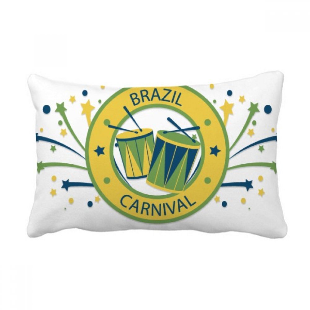 Coussin Brésil Carnaval pour décorer votre canapé de salon multicolore