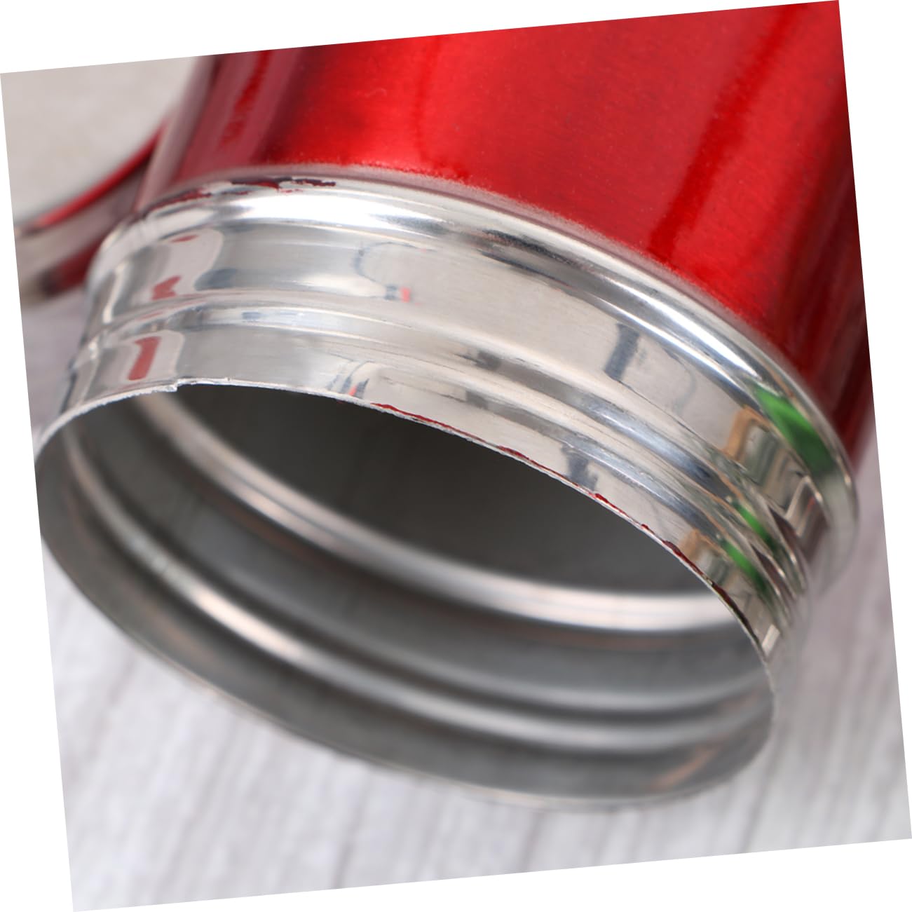 OFFSCH 3 Sizes Stainless Steel Seasoning Cans Sugar Shaker for Kitchen Pepper Salt Spice Container for Cooking Baking Random