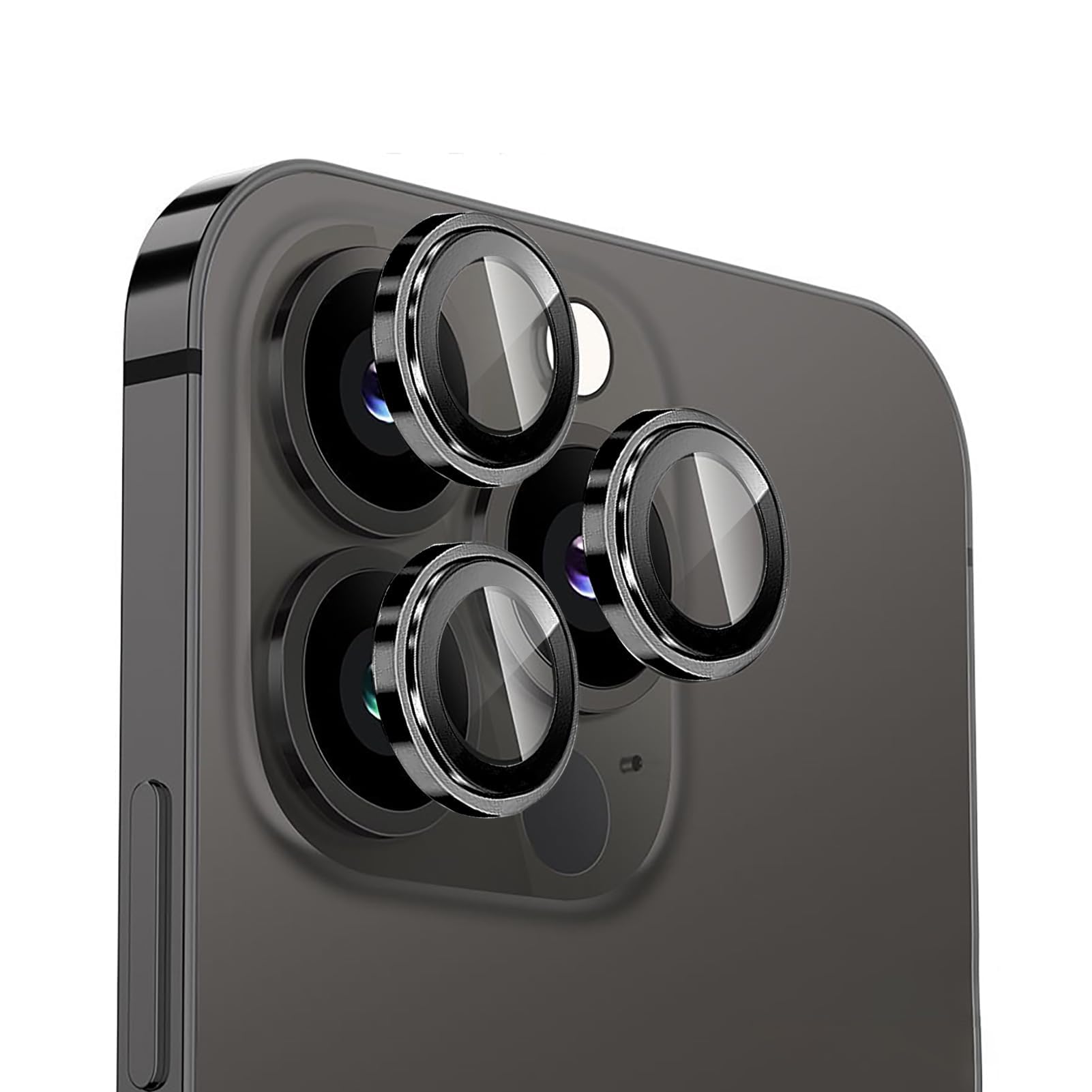 UniqueMe Premium Intimité Verre Trempé Pour IPhone 15 Protection écran Anti Espion, Dépoussiérage Automatique, 9H Couverture Complète Verre De Protection Privacy Film, 2 Pièces