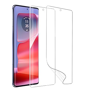 Amazon | 【2枚・簡単な貼り付け方】ZXZone for motorola edge