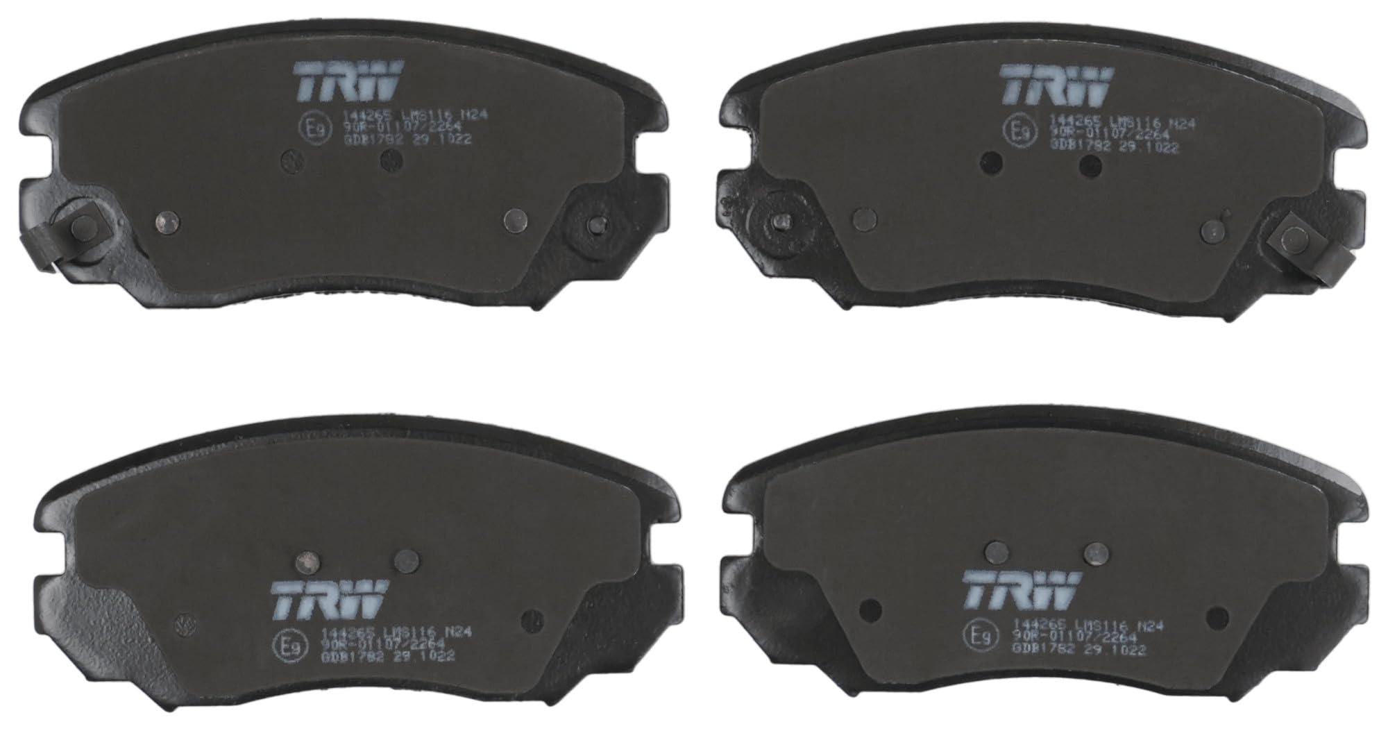 TRW Fren Balatası Ön Opel Insignia A 1.6 08-17, 1.6 T 08-17, Saab 9-5 1.6-2.0 T 10-12, 2.0 T Xwd 10-12 GDB1782