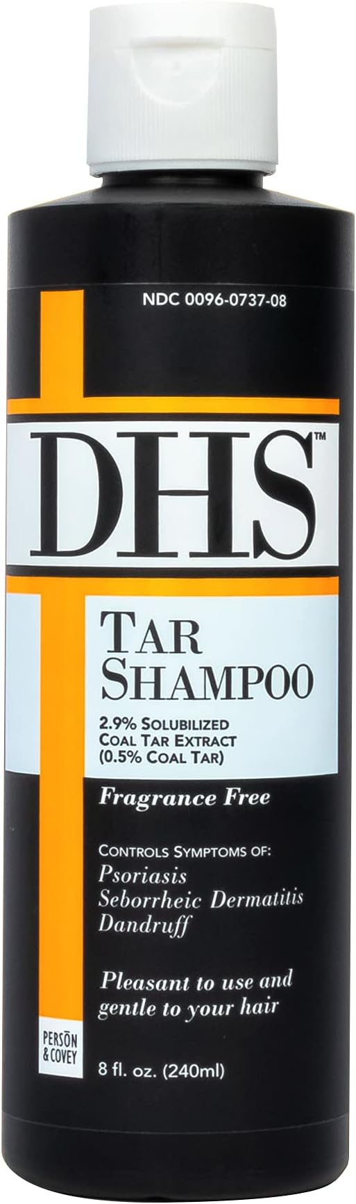 DHS Tar Shampoo, 8 Fluid Ounce