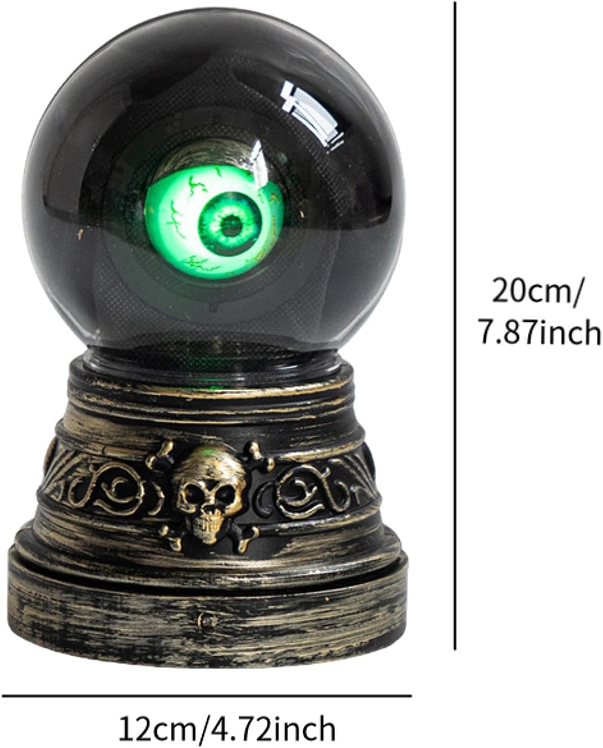 MERISHOPP® Eyeball Doorbell Party Horror Scary Party Prop 12cmx20cm|Home & Garden | Home Improvement | Building & Hardware |1 Doorbell