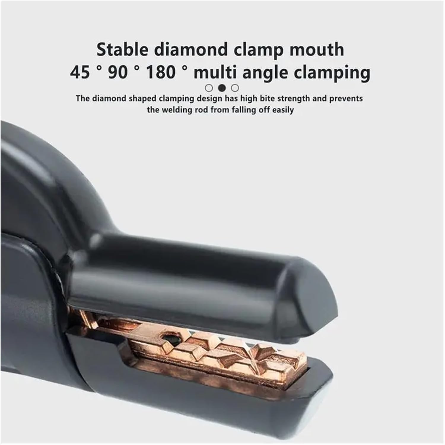 Welding Electrode Holder Copper Clamp Holding Plier 800A Heavy Duty All Brass For Metalworking