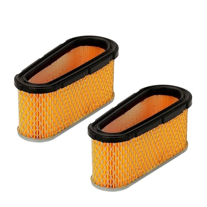Filtro de aire para Brigga & Str-at-ton 496894 611642 691667 272477 493910 196700 257700 259700 para Si-e-rra 7-02742 101-071 (piezas de repuesto) ) (2 piezas)