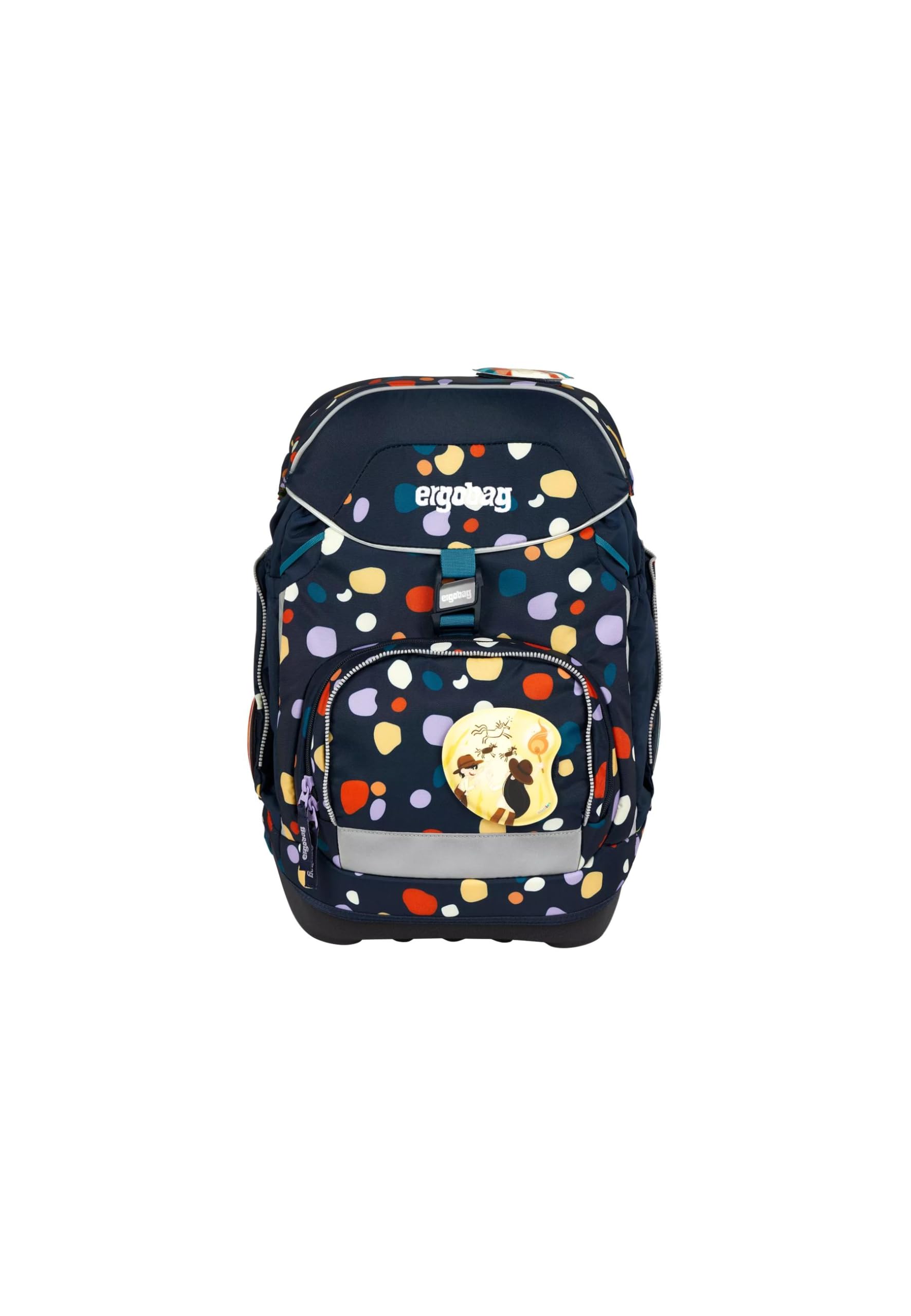 ergobag Pack Set ergonomischer Schulrucksack flexibel 6-teilig Set 1. Klasse Grundschule für Mädchen und Jungen