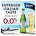 [Pack of 6] Peroni Nastro Azzurro 0.00% Non Alcoholic NA Larger Beer, SUPERIOR ITALIAN TASTE
