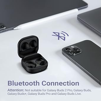 Charging Case Compatible with Samsung Galaxy Buds 2 SM-R177 770mAh Battery, Wireless & Wired Charging, LED Indicator, Fast Charging