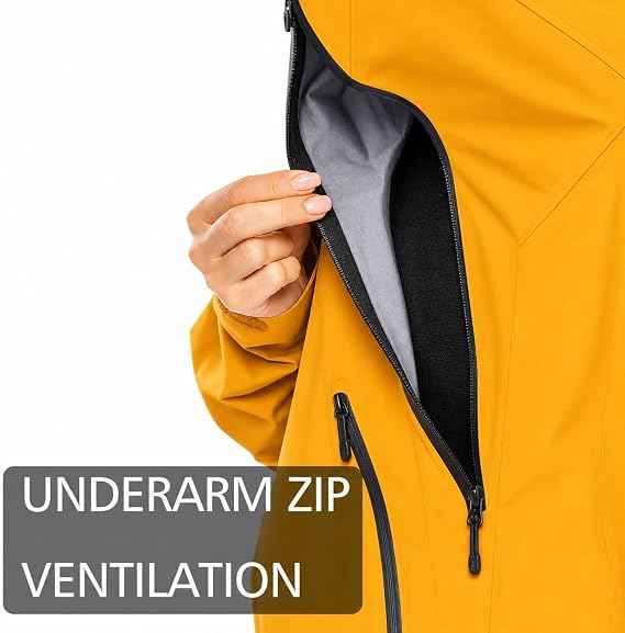 PRO Women's Jacket - Lightweight 3-Layer Waterproof Mountain Shell