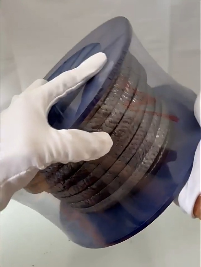 Baderna In Grafite Flessibile - 5m X 6mm, Per Alte Temperature E Pressioni, Valvole E Pompe Industriali - Foto 10