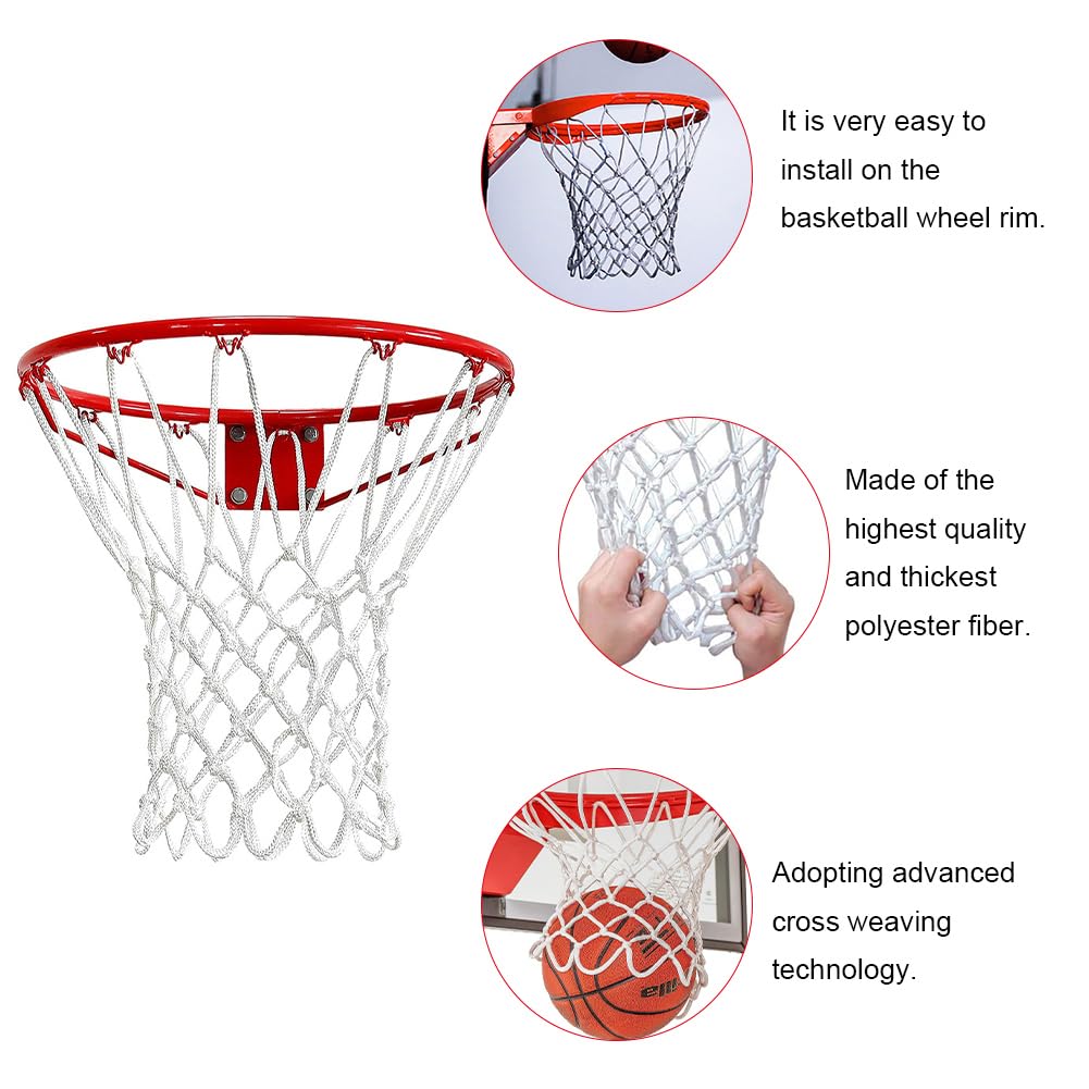 ESTINK Panier de basketball en acier solide pour enfants - remplacement