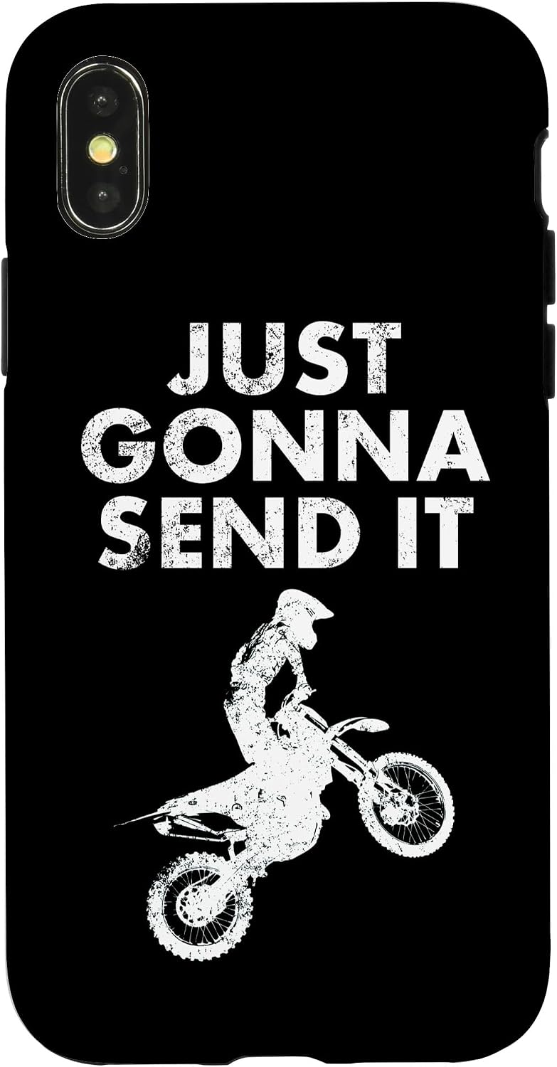 Just Gonna Send It - Dirt Bike Racer, Motocross Rider Case for iPhone SE (2020) / 7 / 8