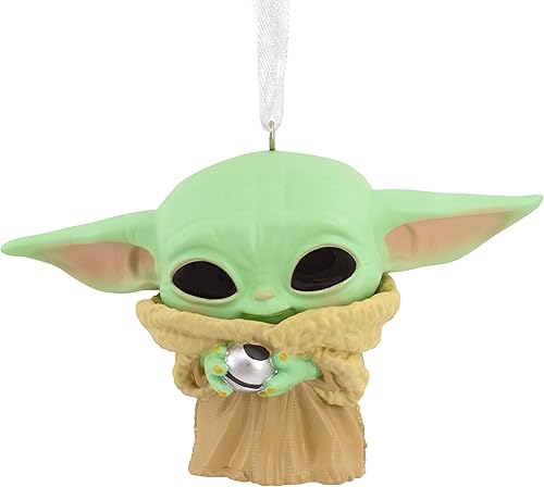 Hallmark Star Wars: The Mandalorian Grogu Funko Pop! Adorno de Navidad
