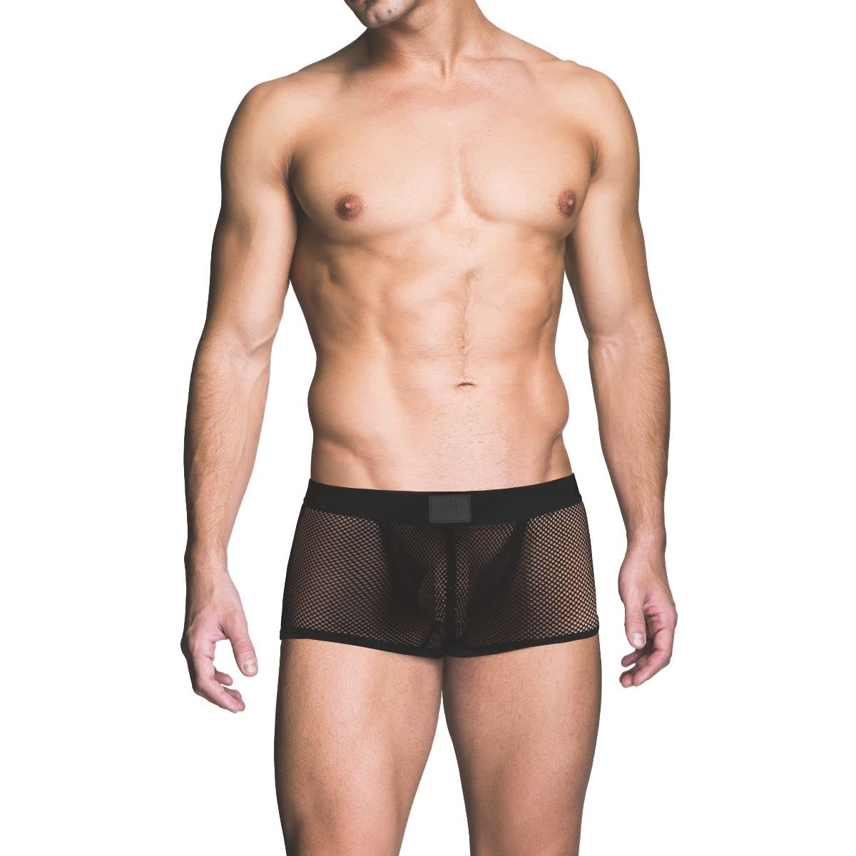 Prowler Men's Multicolor Red Fishnet Ass-Less Trunk M - Uk Waist Size - 30" - 34" - One Count
