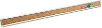 Vista 7 de Barra de corcho natural Quartet, 18 x 1 in, Beige