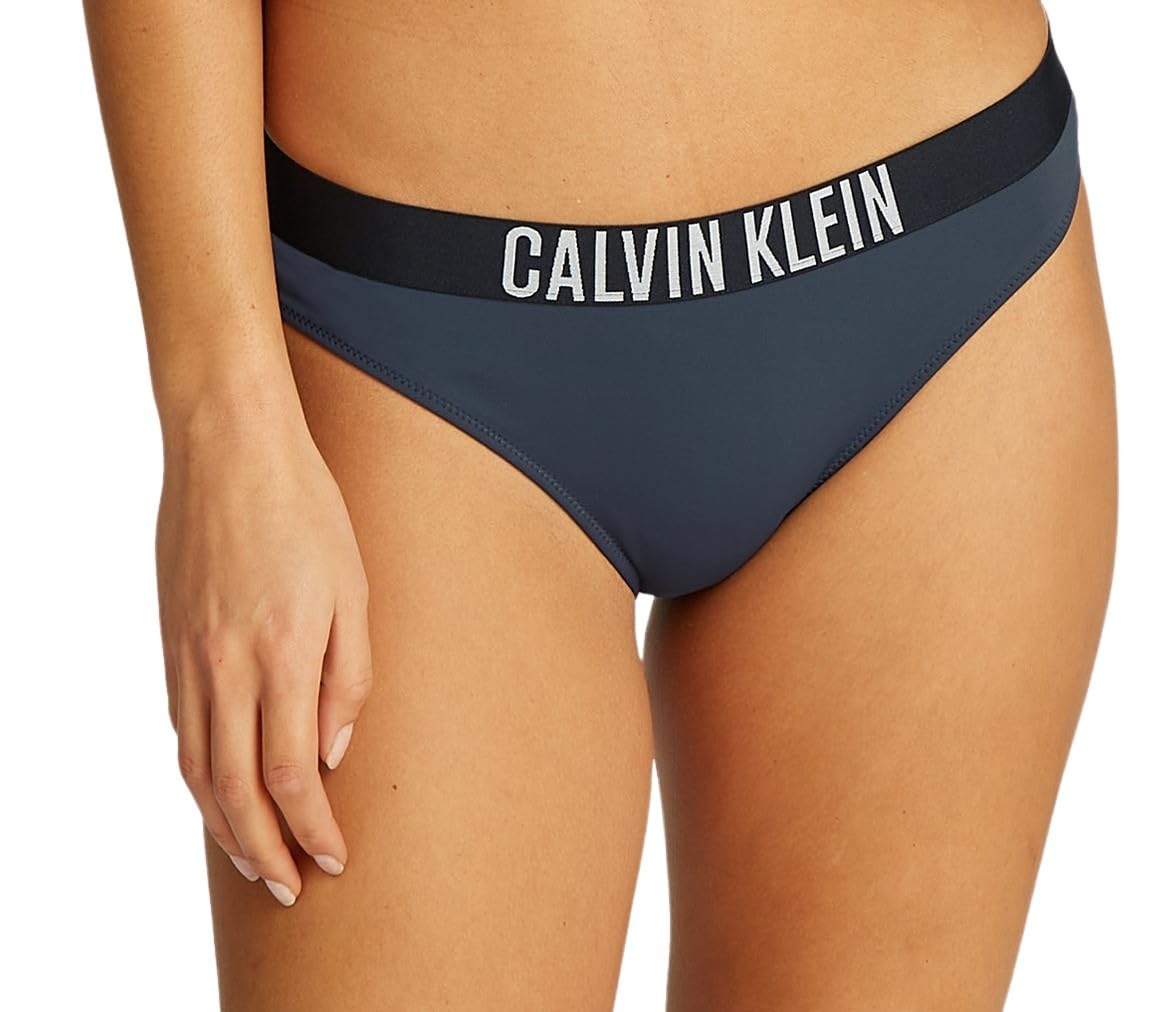 Calvin Klein Women’s Bikini Bottoms, Blue (India Ink), 3XL