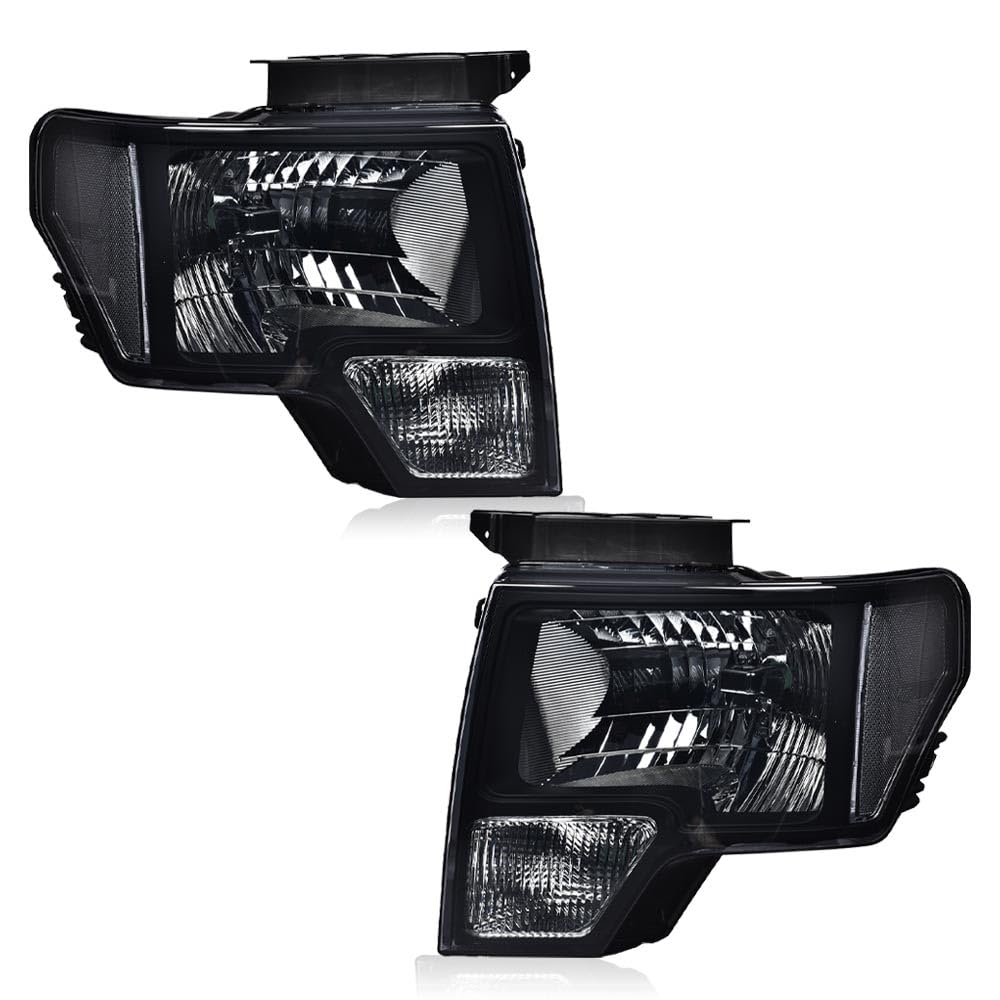 GRAND ORANGE Headlights Assembly Compatible with 2009-2014 Ford F150
