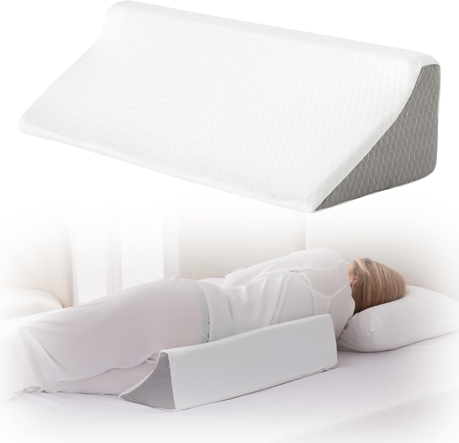Wedge Pillow for Side Sleeping