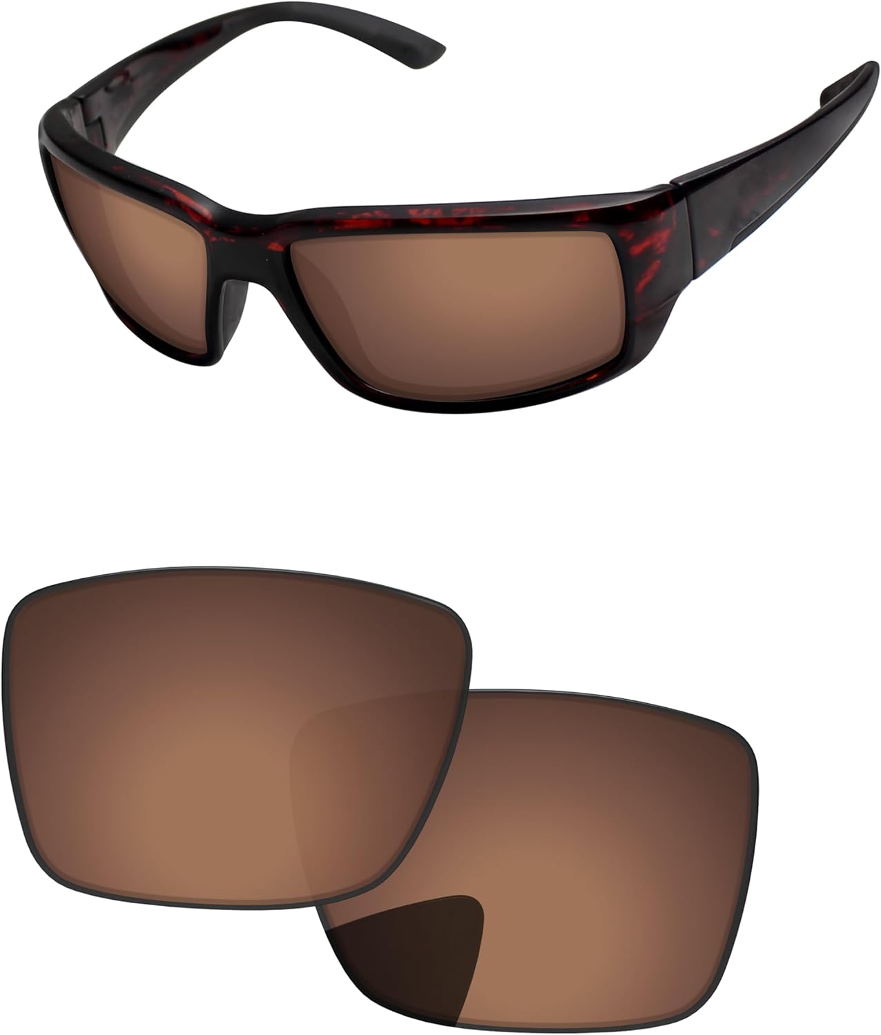Replacement Lenses Compatible with Costa Del Mar Fantail Sunglass