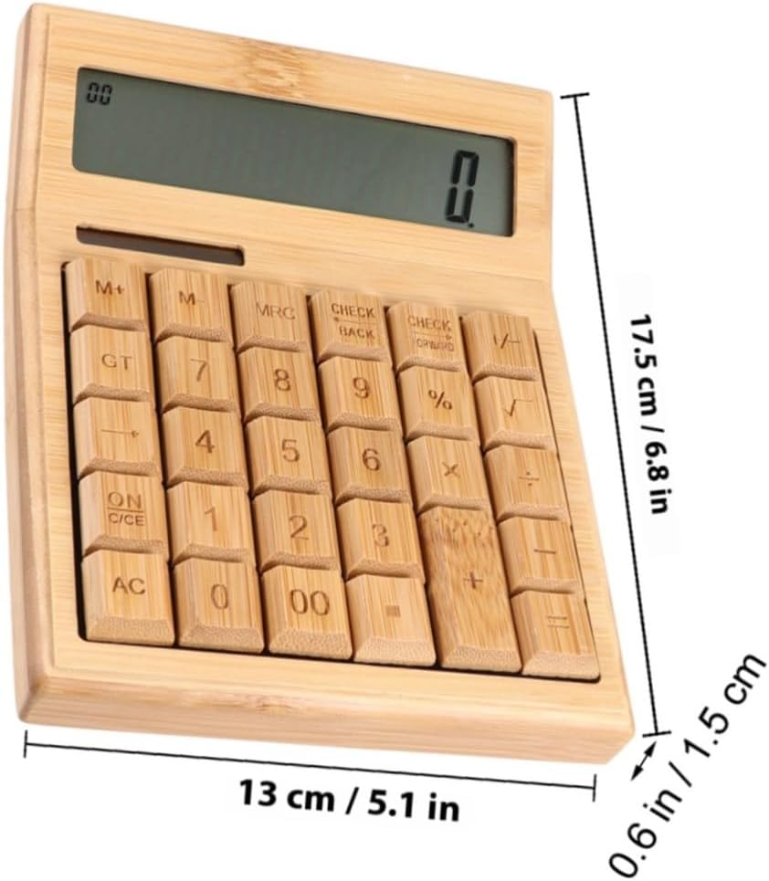 Portable 29-Key Solar Calculator Solar-Powered Electronic Calculator for Office Use with Tilt Display Eco-Friendly Compact Desk for Home and Travel