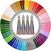 Caffox Tassels for Jewelry Making, 120PCS Keychain Tassel Charms Bulk, Silky Handmade Tassels for Earrings Bracelets Necklaces and DIY Craft