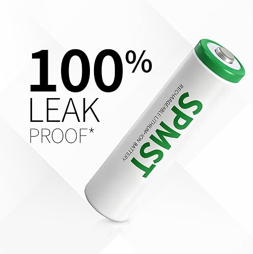 Miniatura 4 de Baterías AA, paquete de 8 baterías AA de litio de 2800 mWh, 1.5 V, alto rendimiento, doble A, batería de larga duración para linterna, juguetes,