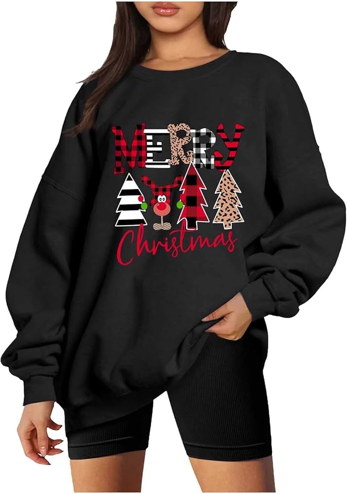 trendy christmas sweatshirts